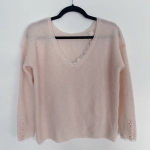 Sezane Nicky Sweater (Jumper) - Nude XS
